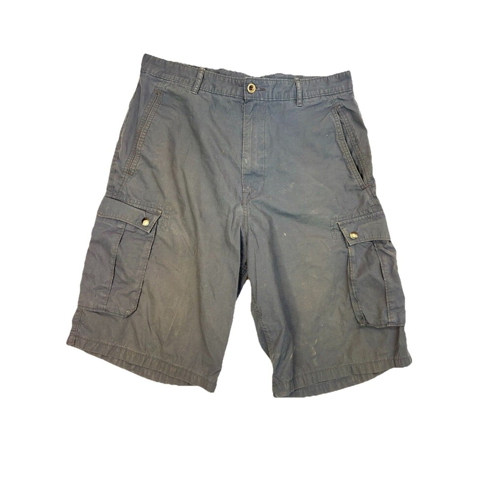 Levis Cargo Cargo Shorts - 33W 10L Blue Cotton